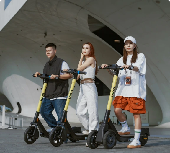 HIGO致力於成為亞洲最值得信賴的綠色智慧移動平台，透過科技與共享精神，打造更便利、更永續、更友善的城市移動體驗。